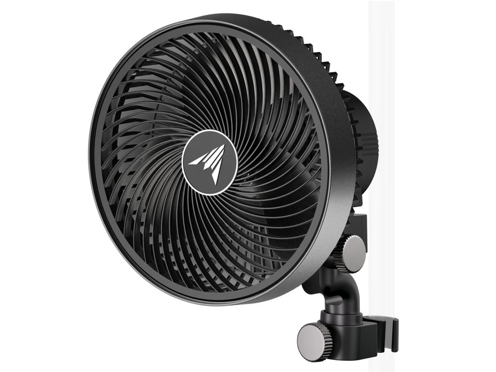 CLOUDRAY A9, Grow-Zelt-Clip-Ventilator 225mm, EC-Motor, manuell schwenkbar