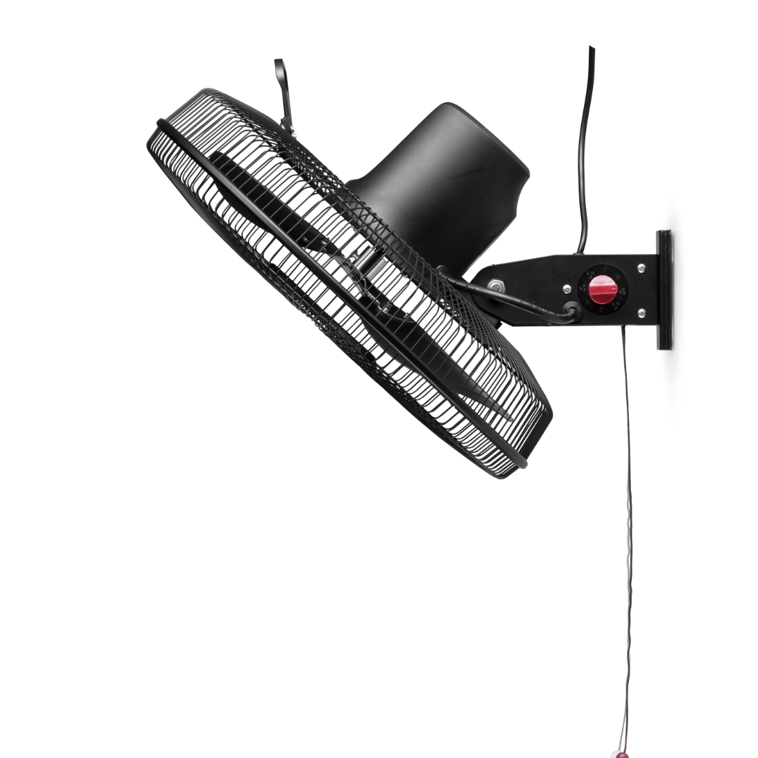 Ralight wandventilator 45 cm ø schwarz