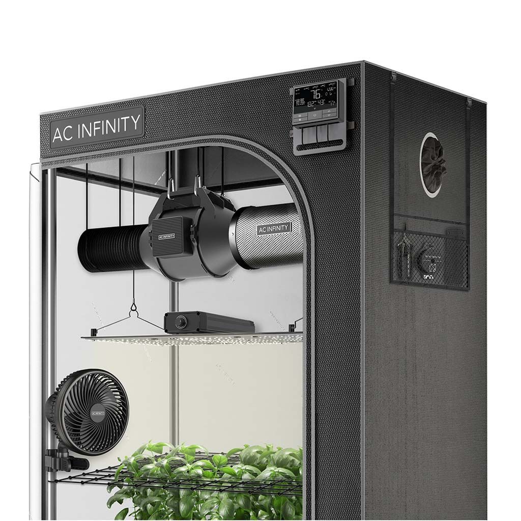 AI Grow Kweektentsysteem 60x120x180 cm – 2 Planten Set met Controller AI+