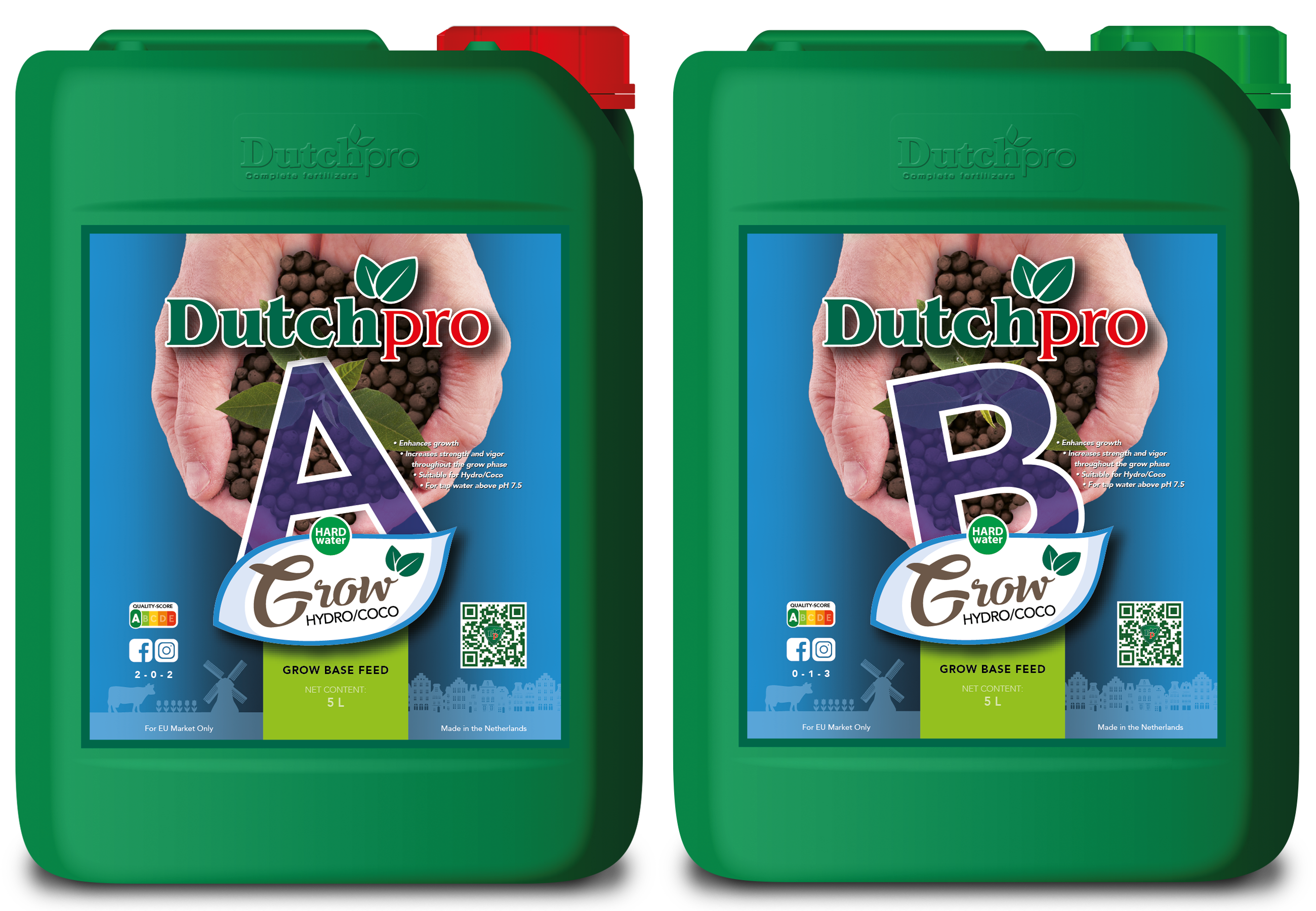 Dutchpro Grow Hydro/Coco Set A&B 