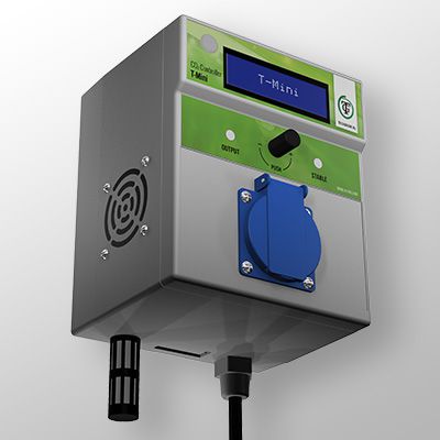 Techgrow T-Mini Co2 Controller Seitenansicht