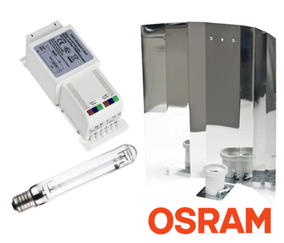 Horti Gear 400 W + Osram + Spiegelreflektor